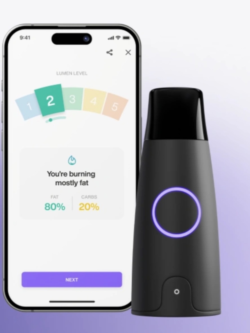 Lumen Metabolism Tracker Metabolic Measurement Device  Personalized Nutrition